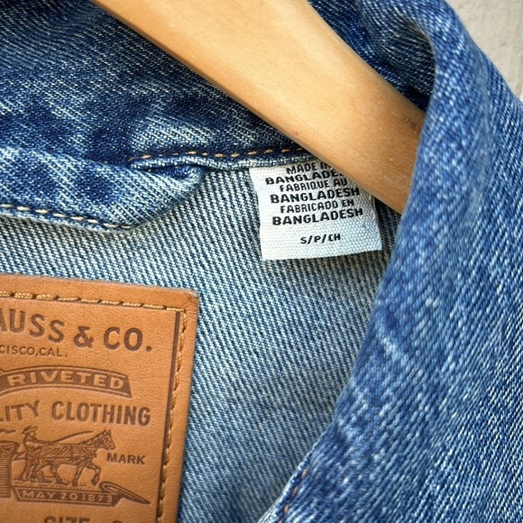 Levi's Corona Capital Music Festival Mexico 2022 Denim Relaxed Trucker Jacket S - Picture 3 of 11